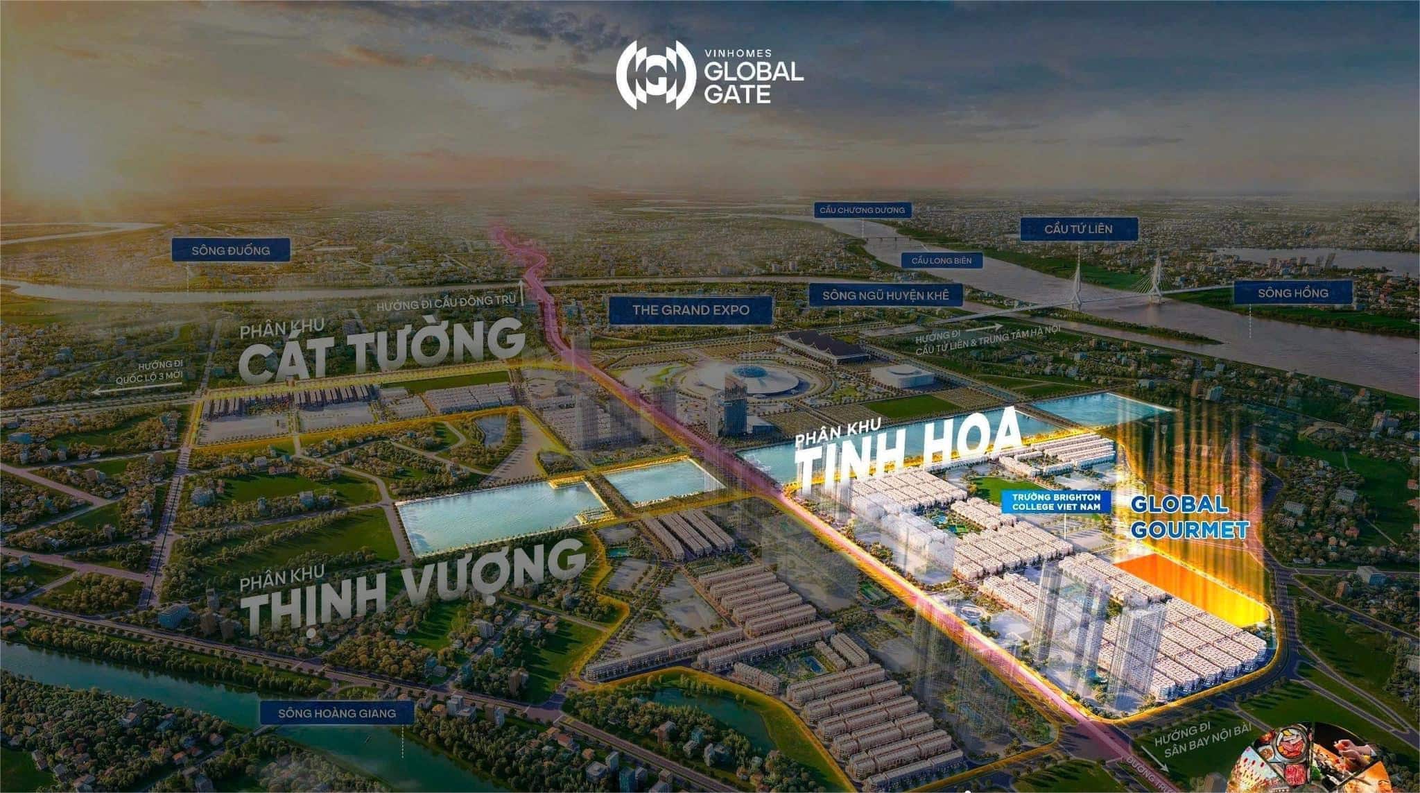 Phân khu Tinh Hoa Vinhomes Global Gate
