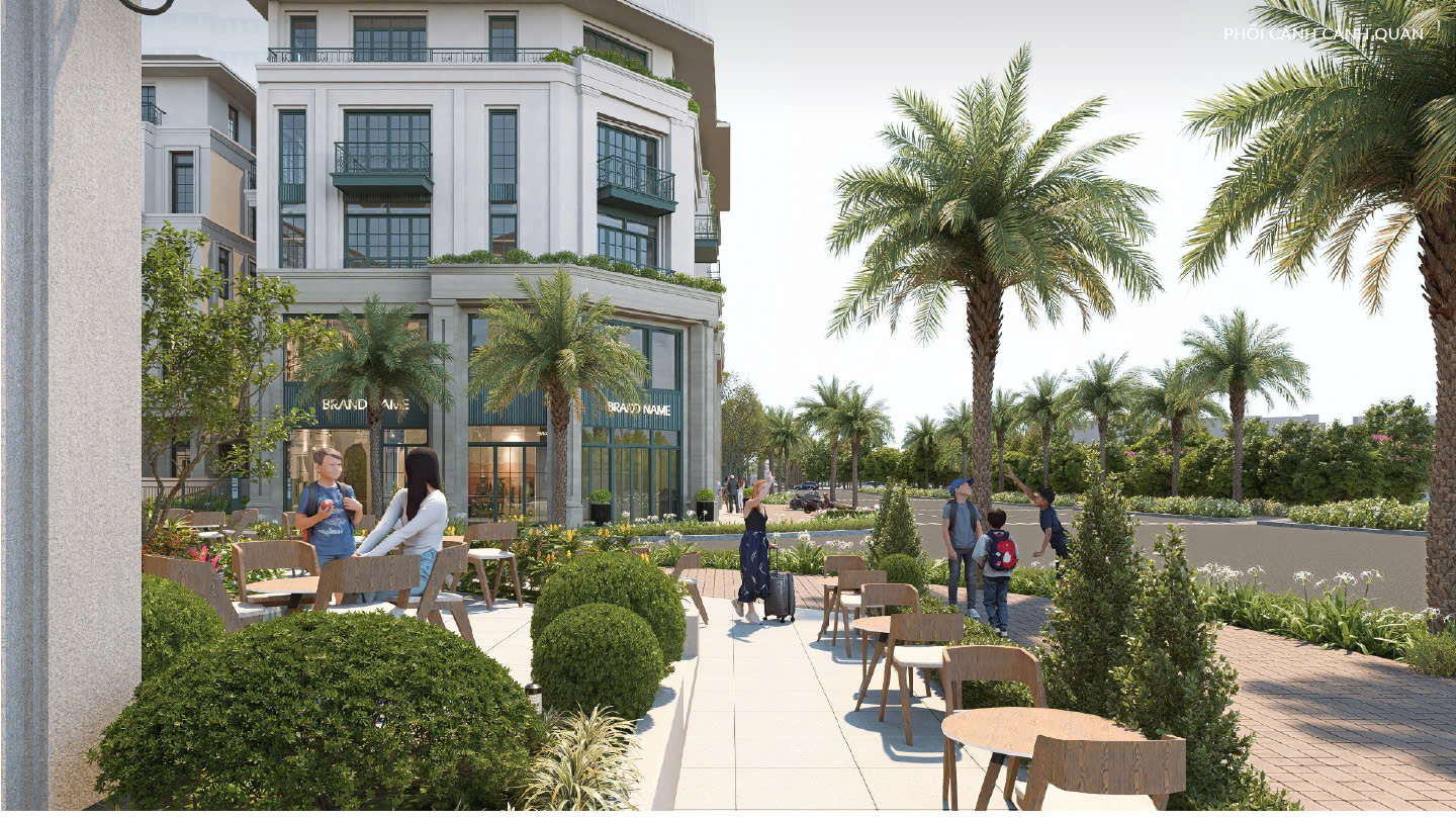 Shophouse tại dự án Alluvia City