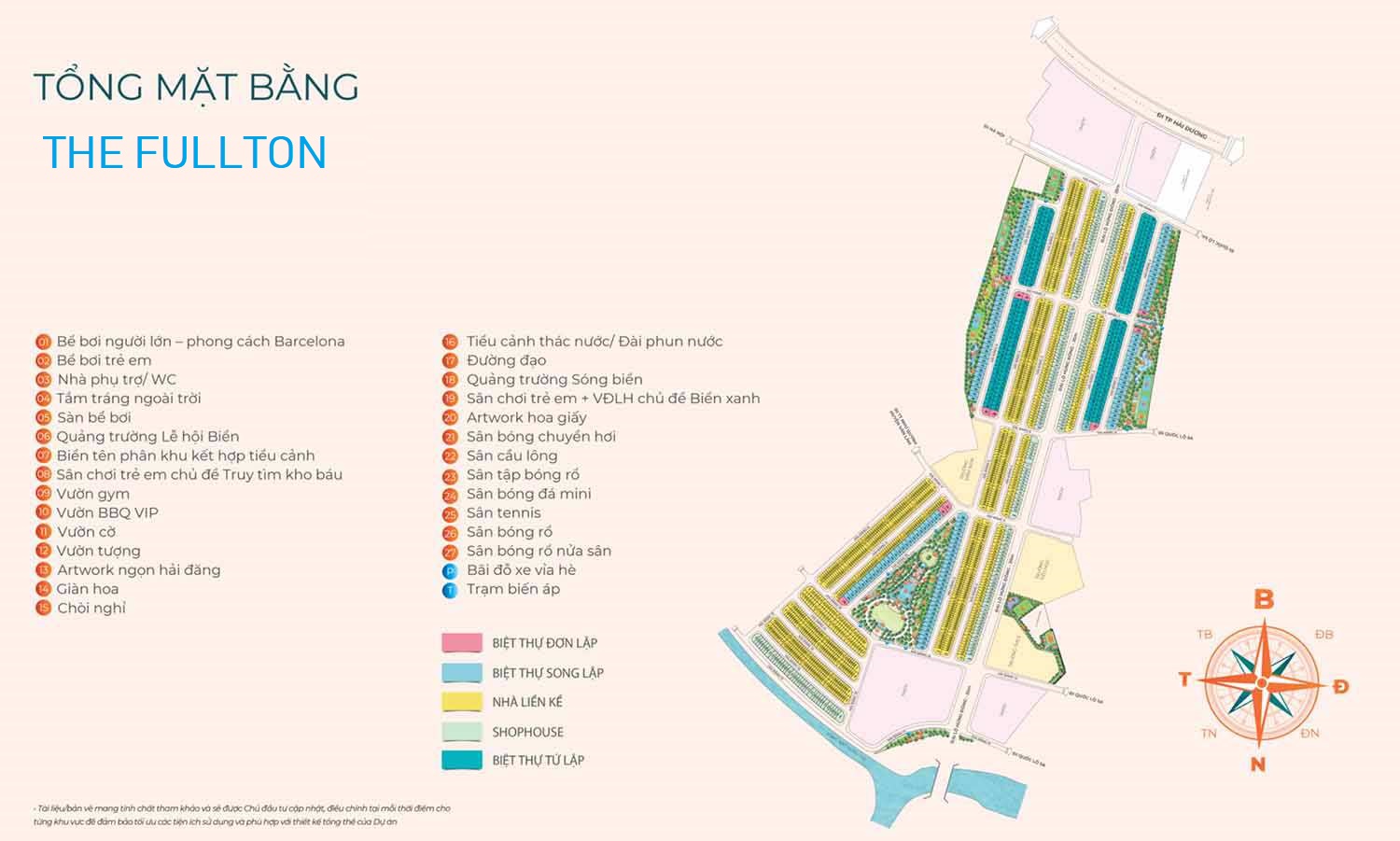 Mặt bằng The Fullton